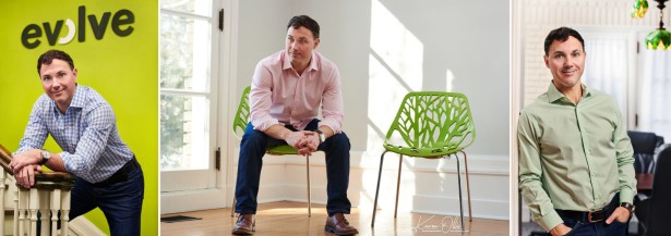 Karen Ollis' New Portraits for Evolve Marketing