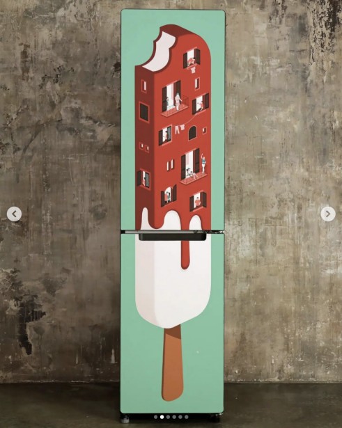 Guidone Creates Personalized I-Case Fridge for Milan Design Week