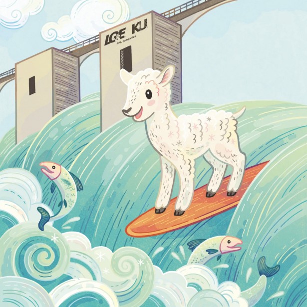 Anni Betts Creates Adorable Picture-Book for Green Energy Company