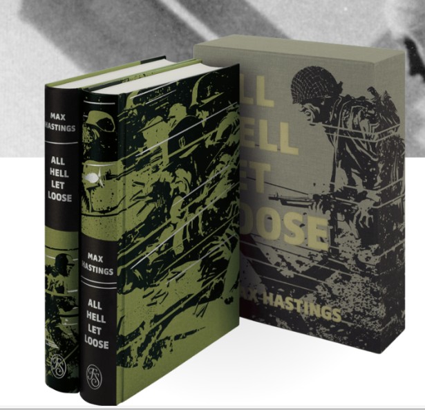 Mark Smith's Slipcase and Covers for "All Hell Let Loose"
