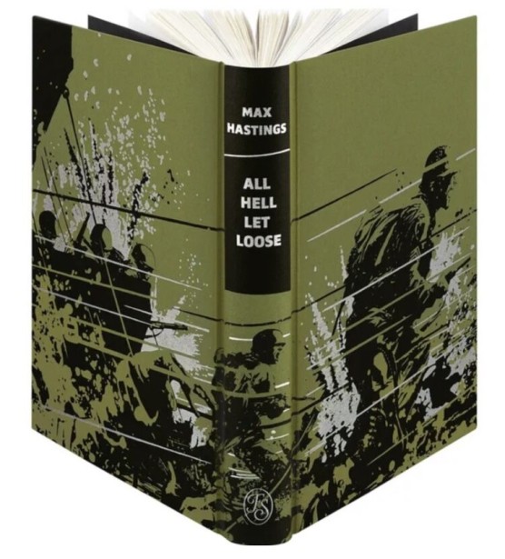 Mark Smith's Slipcase and Covers for "All Hell Let Loose"