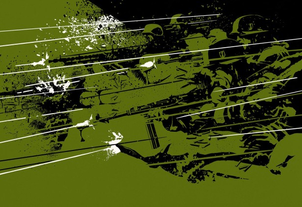 Mark Smith's Slipcase and Covers for "All Hell Let Loose"