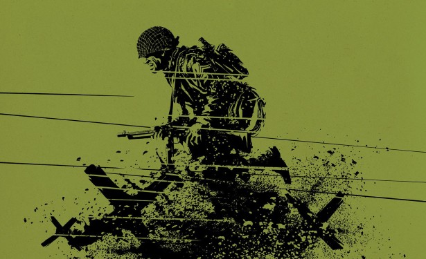 Mark Smith's Slipcase and Covers for "All Hell Let Loose"