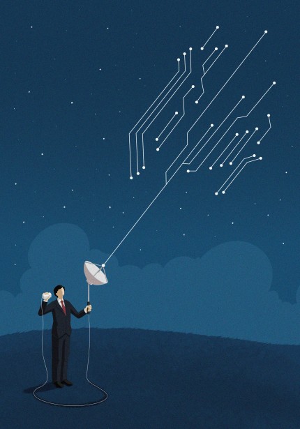 Commissioned series - Problem Solver - Keith Lee Illustration