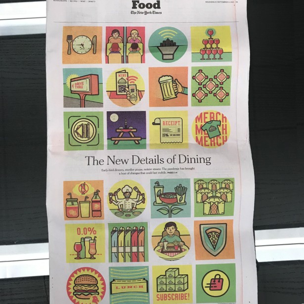 Vella's Full Cover Illustration for The New York Times