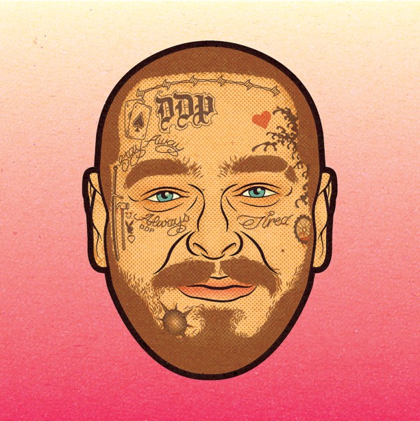 Alexei's Portrait of Post Malone