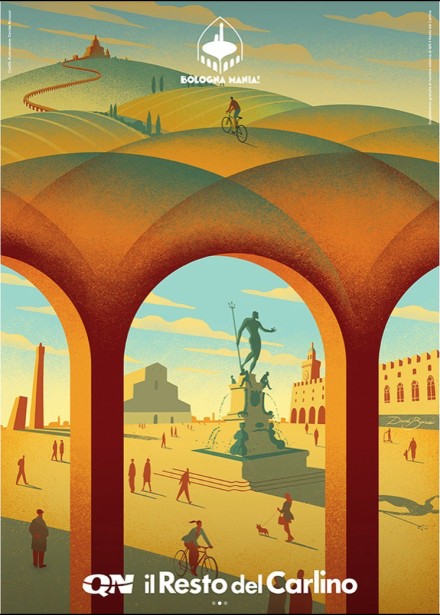 Bologna Mania! Illustrated by Davide Bonazzi