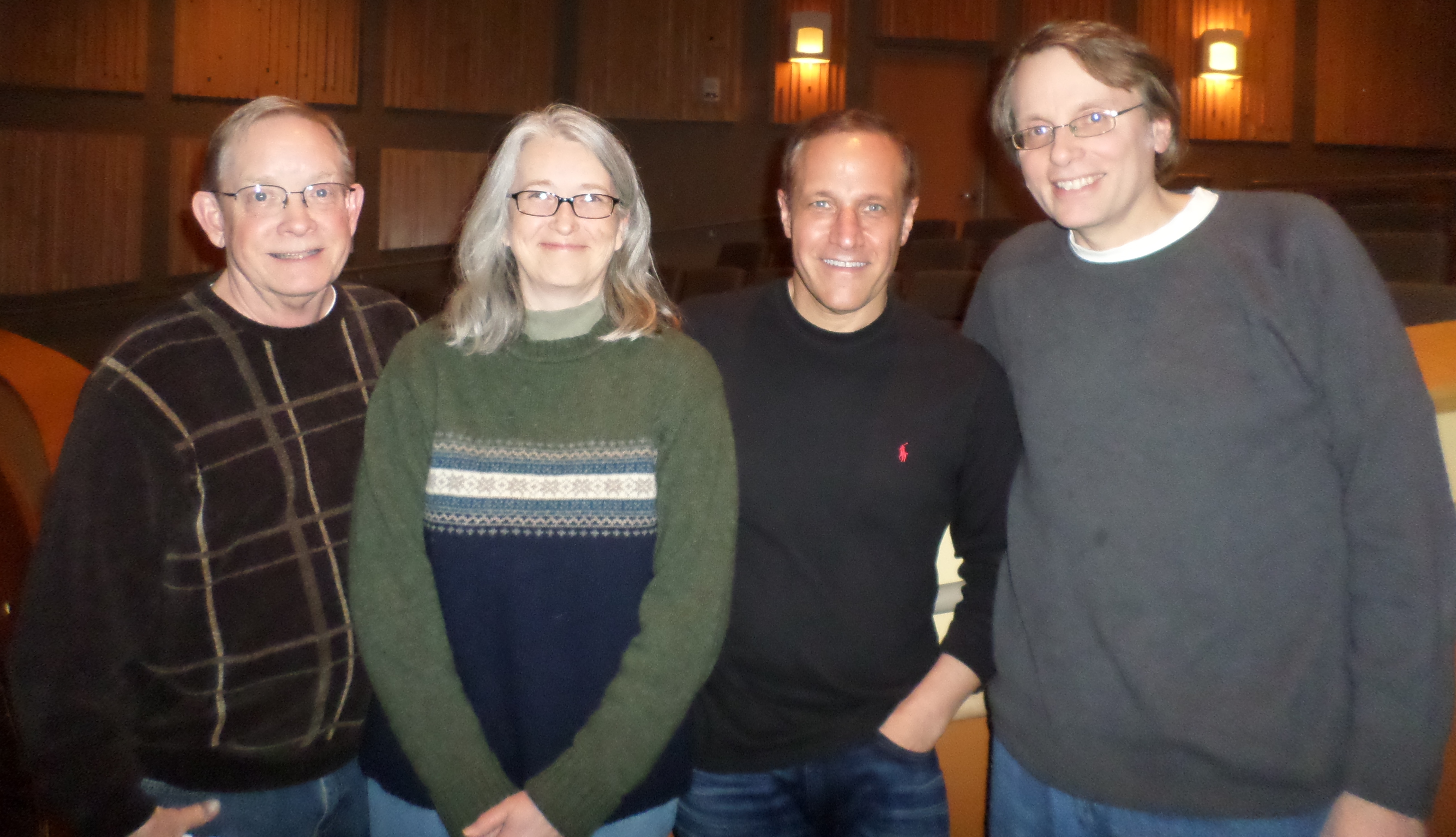 Greg Naftzger, Nanci Neubauer, Jim Brickman & Paul Dymkowski at Heritage Center 2018