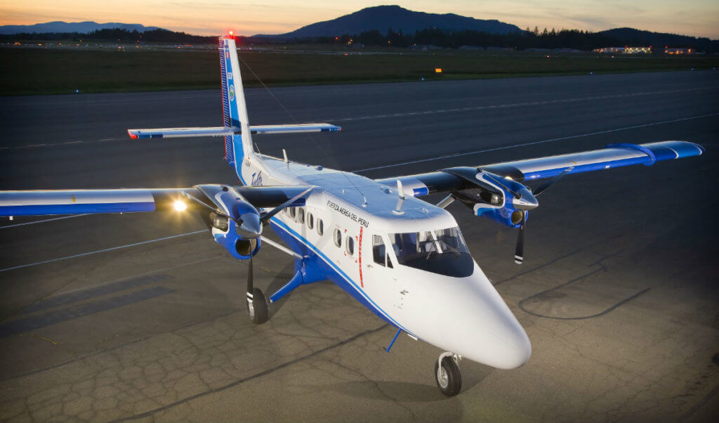 The FAP's 12 Twin Otter Series 400 aircraft purchase is Viking's largest single-customer order to date. The aircraft were configured with both land gear and floats to support various missions in remote areas of Peru, and were delivered between 2011 and 2014.