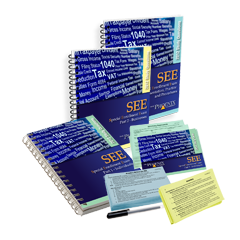 Enrolled Agent Exam Books & Cards - All 3 Parts