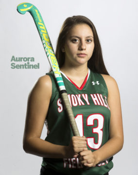 Smoky Hill High School field hockey Cassandra Hernandez on Thursday Aug. 04, 2016 at Aurora Sentinel. Photo by Gabriel Christus/Aurora Sentinel
