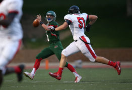 Egalecrest High School dominates Smoky Hill High School 49-7 on Thursday Sept. 01, 2016 at Stutler Bowl. Photo by Gabriel Christus/Aurora Sentinel