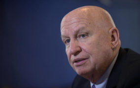FILE - In this Dec. 1, 2016 file photo, House Ways and Means Committee Chairman Rep. Kevin Brady, R-Texas. speaks on Capitol Hill in Washington. Republicans are united on repealing President Barack Obama’s health care law, but ideologically and practically speaking, they’re in different camps over replacing it. Getting the factions together won’t be easy. (AP Photo/Susan Walsh, File)