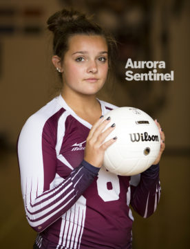 Cherokee Trail High School's Kenzie Hendon on Thursday Aug. 18, 2016 at Cherokee Trail High School. Photo by Gabriel Christus/Aurora Sentinel
