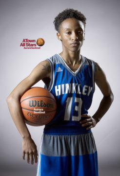 Hinkley High School Bre Hill on Monday March 06, 2017 at Grandview High School. Photo by Gabriel Christus/Aurora Sentinel