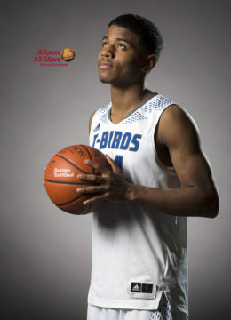 Hinkley High School Dewayne Carter on Friday March 03, 2017 at Smoky Hill High School. Photo by Gabriel Christus/Aurora Sentinel