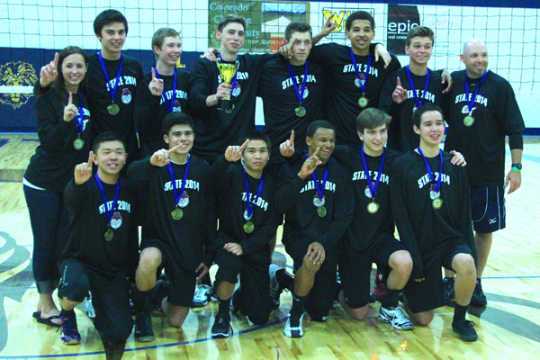 Cherokee Trail Boys Volleyball Team