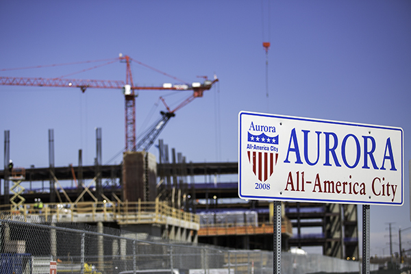 The construction boom on the Fitzsimons campus continues as city officials announce plans for a new hotel in the area. (Marla R. Keown/Aurora Sentinel)