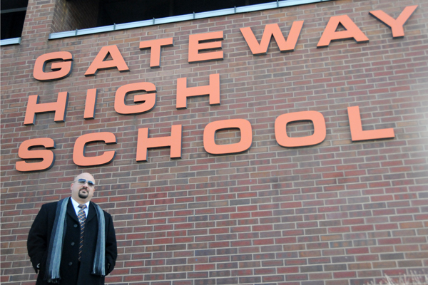Gateway Football Coach Ashour Peera