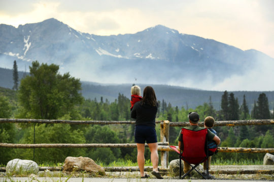 Second fire burning near Breckenridge