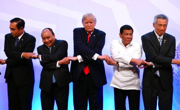 Donald Trump Rodrigo Duterte Nguyen Xuan Phuc Prayuth Chan-ocha