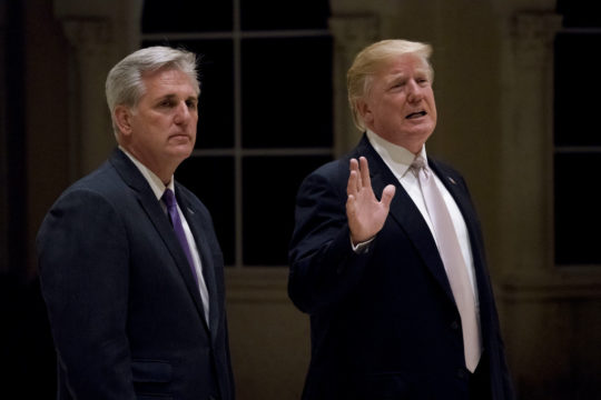 Donald Trump Kevin McCarthy