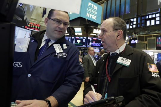 Wall Street finishes lower in volatile trade — Overnight Markets Wall Street finishes lower in volatile trade — Overnight Markets