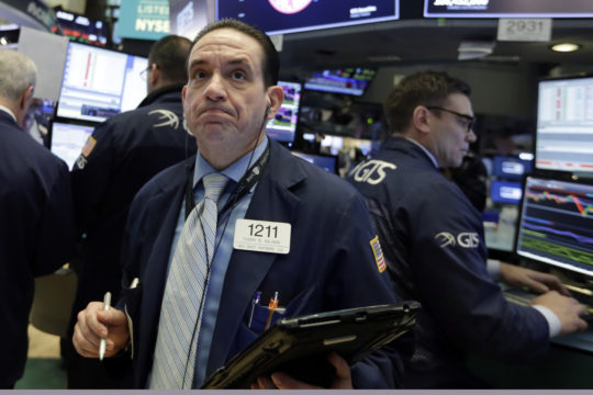 Dow closes up 567 points after a rocky day Dow closes up 567 points after a rocky day