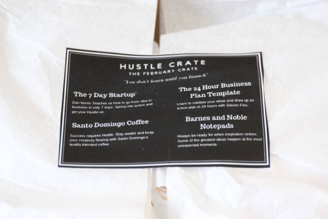 Hustle Crate February 2016 1