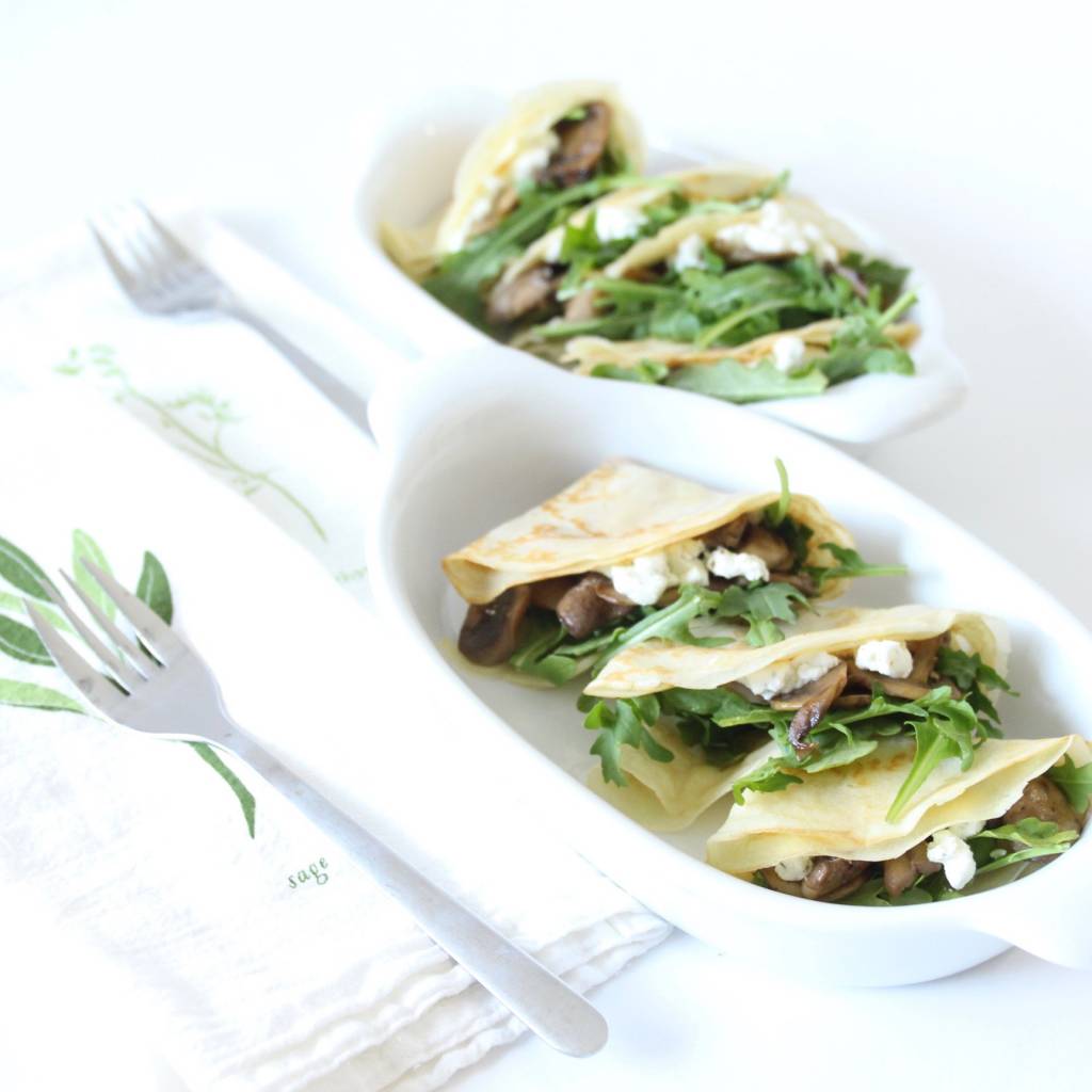 Savory Mushroom Crepes - Hamptons Lane 7