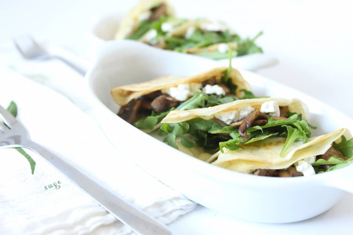 Savory Mushroom Crepes - Hamptons Lane 8