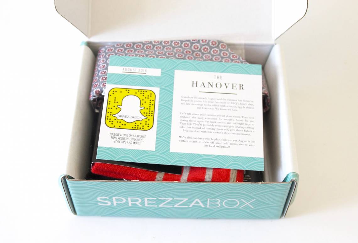 SprezzaBox Review August 2016 3