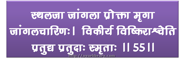 55th verse - Charaka Samhita Sutra Chapter 27