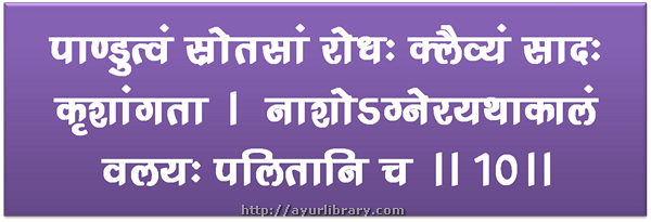 15th verse - Charaka Samhita Sutra Chapter 28