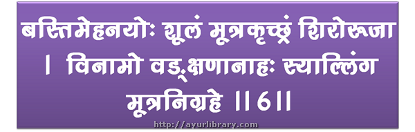 6th verse - Charaka Samhita Sutra Chapter 7