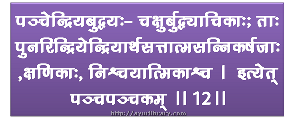12th verse - Charaka Samhita Sutra Chapter 8