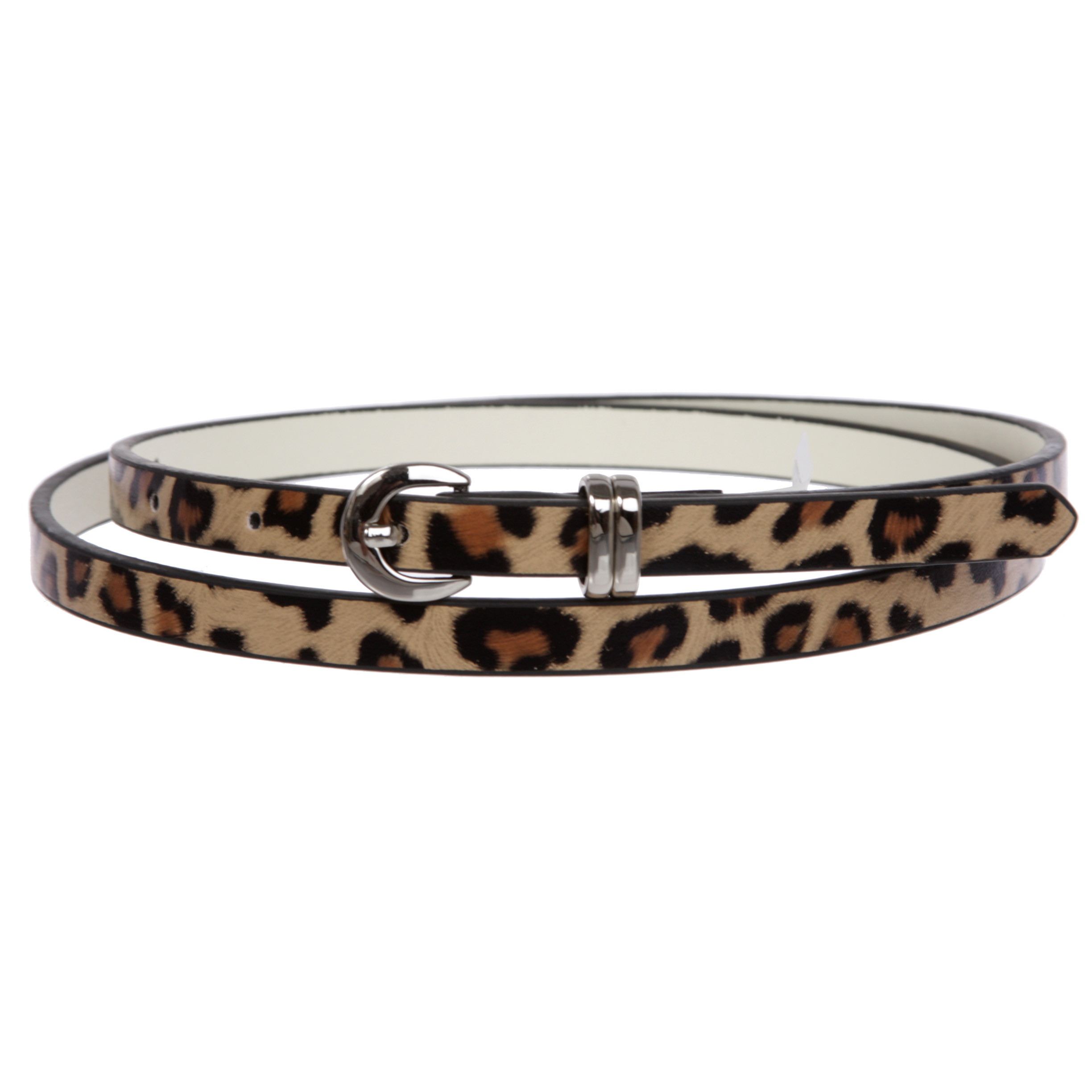 1/2" inch Patent Leather Skinny Belt - Picture 23 of 28