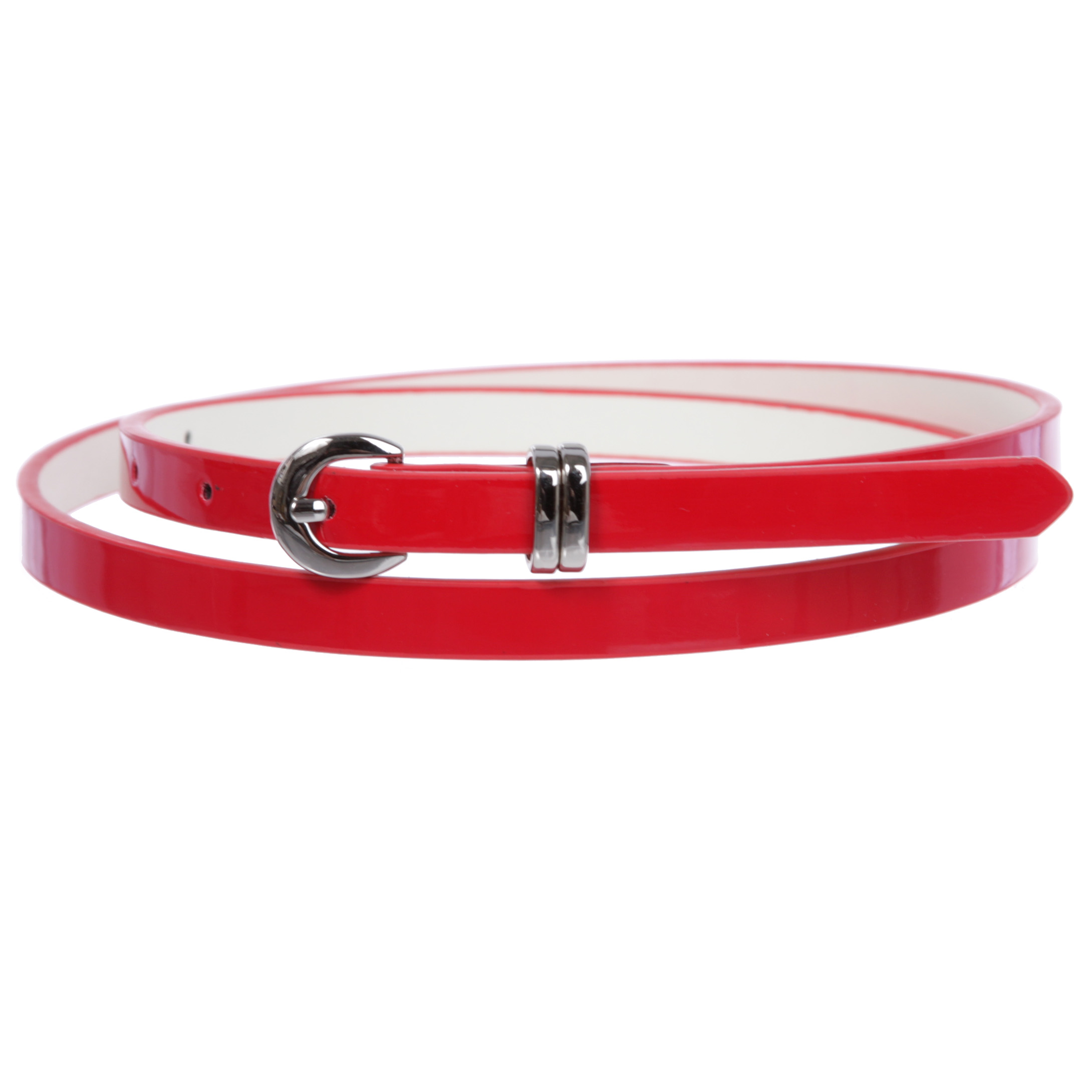 1/2" inch Patent Leather Skinny Belt - Picture 13 of 28