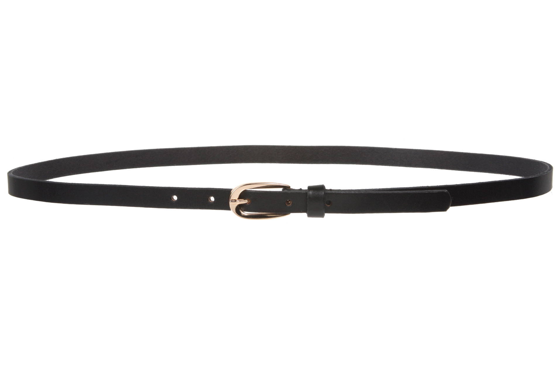 Women's 1/2" (13 mm) Skinny Cowhide Full Grain Leather Dress Belt - Picture 23 of 42