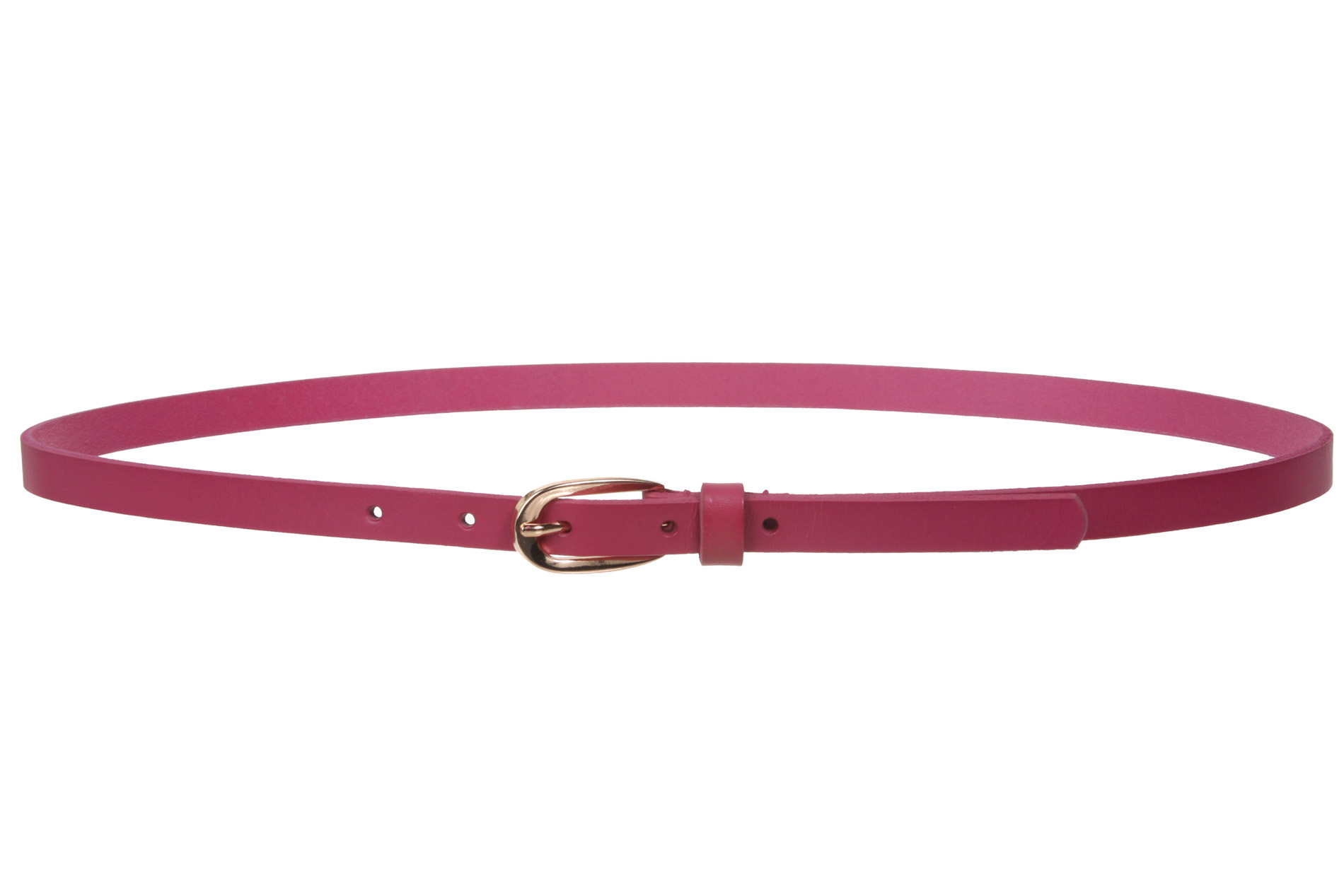 Women's 1/2" (13 mm) Skinny Cowhide Full Grain Leather Dress Belt - Picture 21 of 42