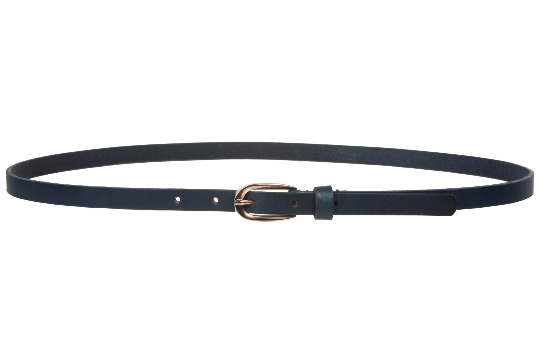 Women's 1/2" (13 mm) Skinny Cowhide Full Grain Leather Dress Belt - Picture 32 of 42