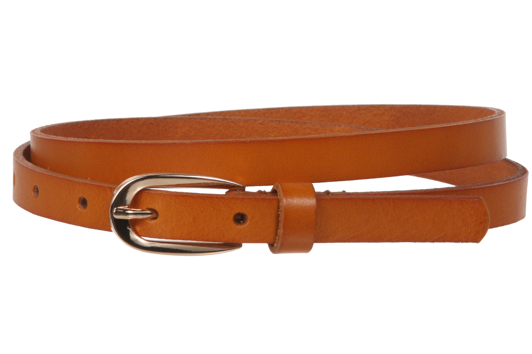 Women's 1/2" (13 mm) Skinny Cowhide Full Grain Leather Dress Belt - Picture 24 of 42