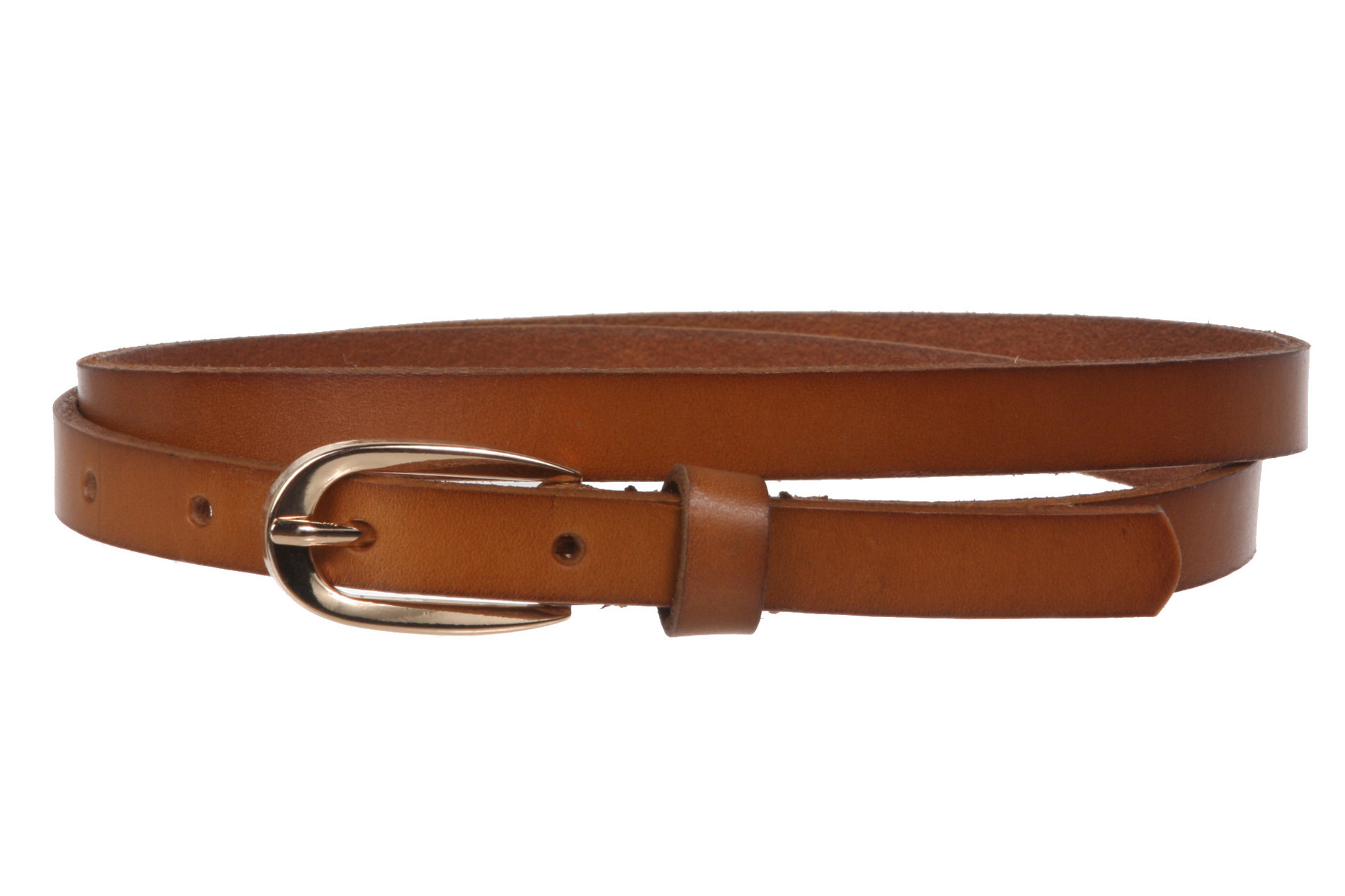 Women's 1/2" (13 mm) Skinny Cowhide Full Grain Leather Dress Belt - Picture 13 of 42