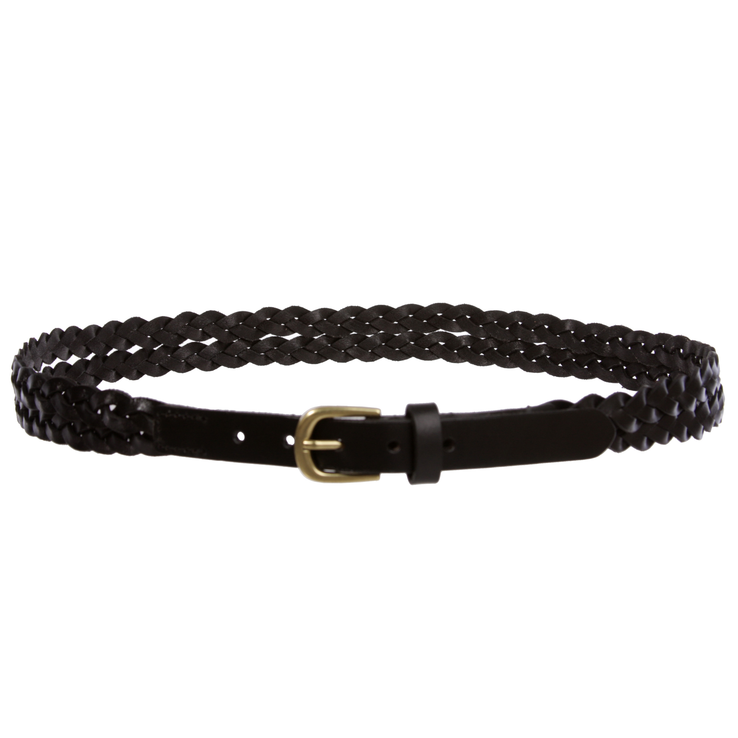 Women's Combinative Casual Leather Braided Double Belt - Picture 33 of 38