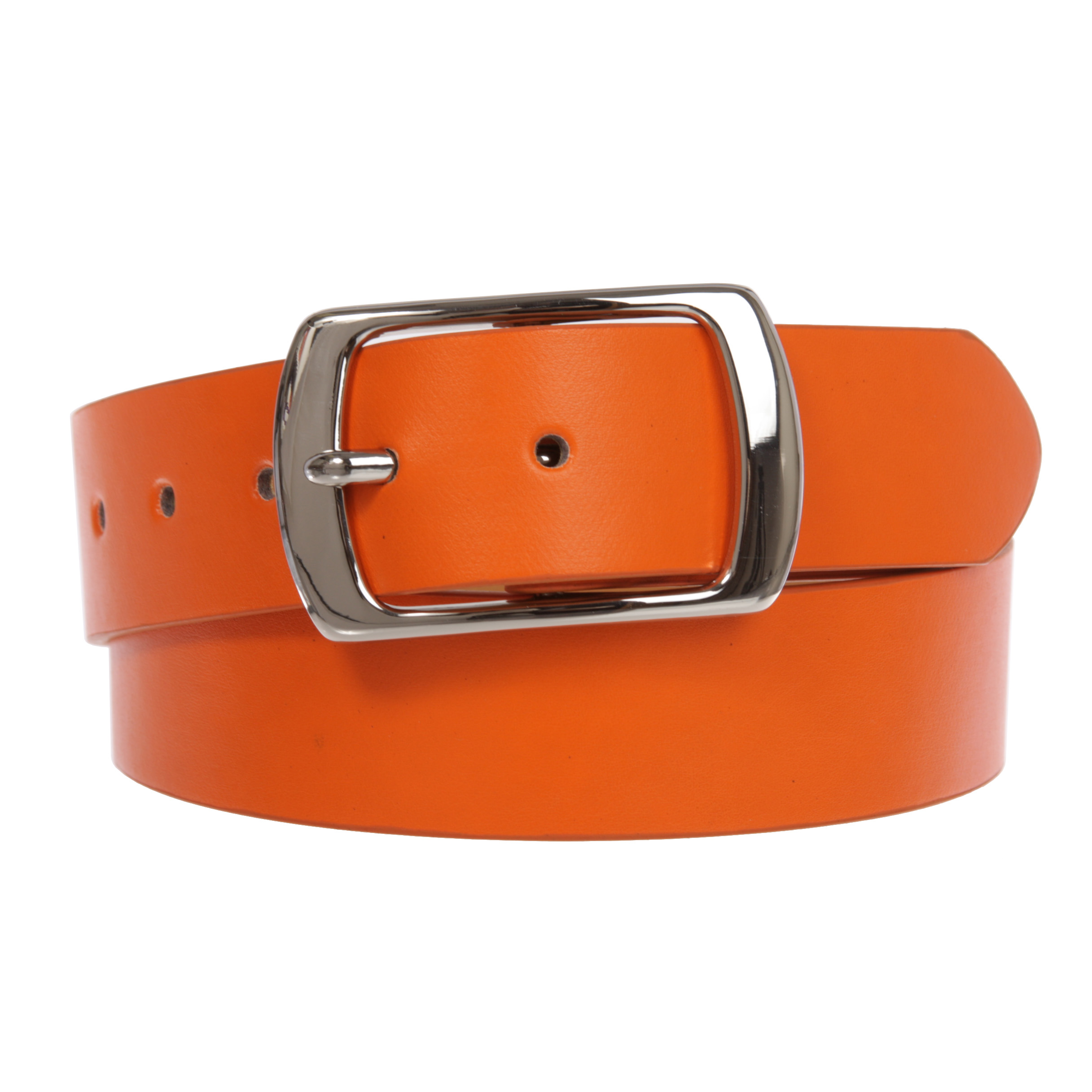 Women Casual PU Leather Dress Belt With Square Single Prong Buckle - Picture 19 of 44