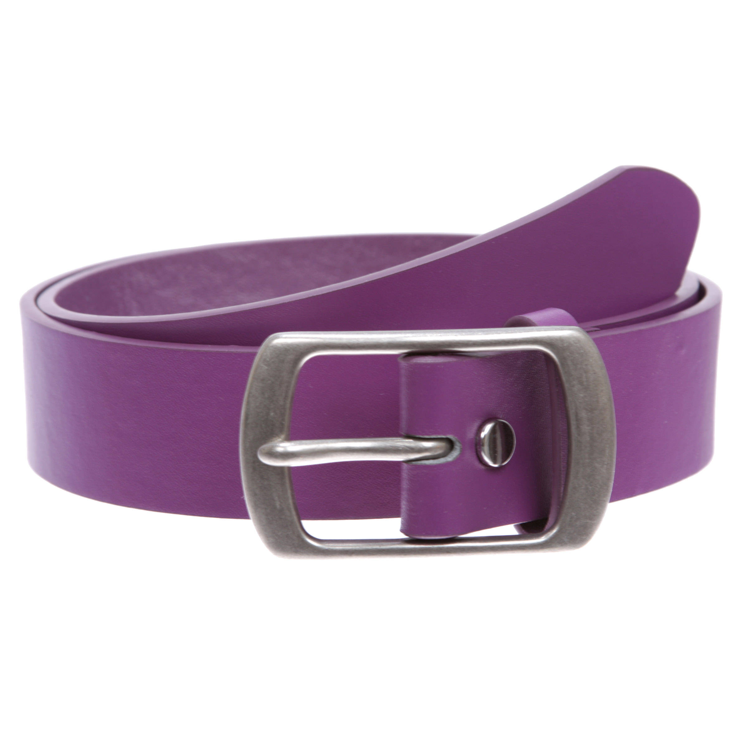 Women Casual PU Leather Dress Belt With Square Single Prong Buckle - Picture 36 of 44