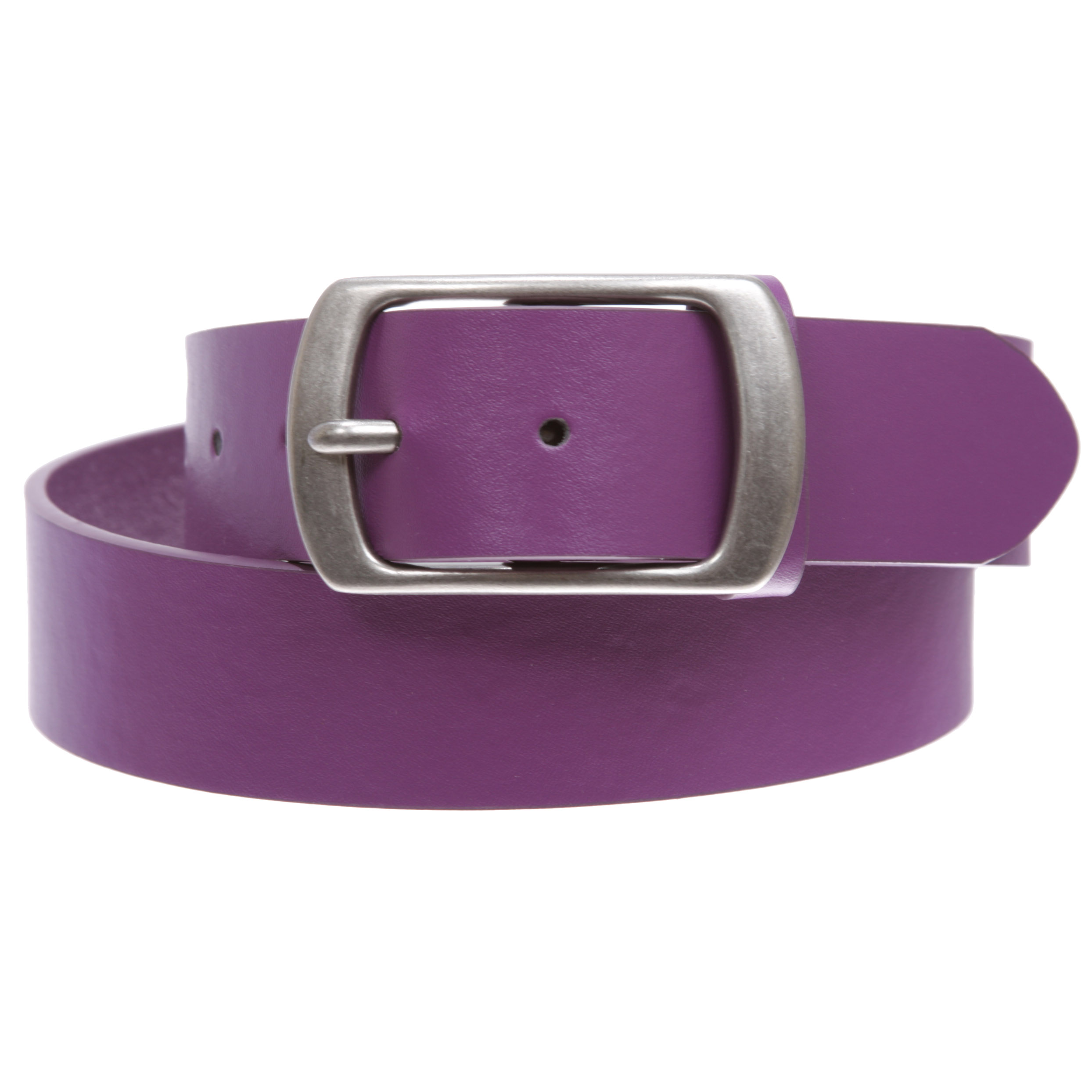 Women Casual PU Leather Dress Belt With Square Single Prong Buckle - Picture 37 of 44