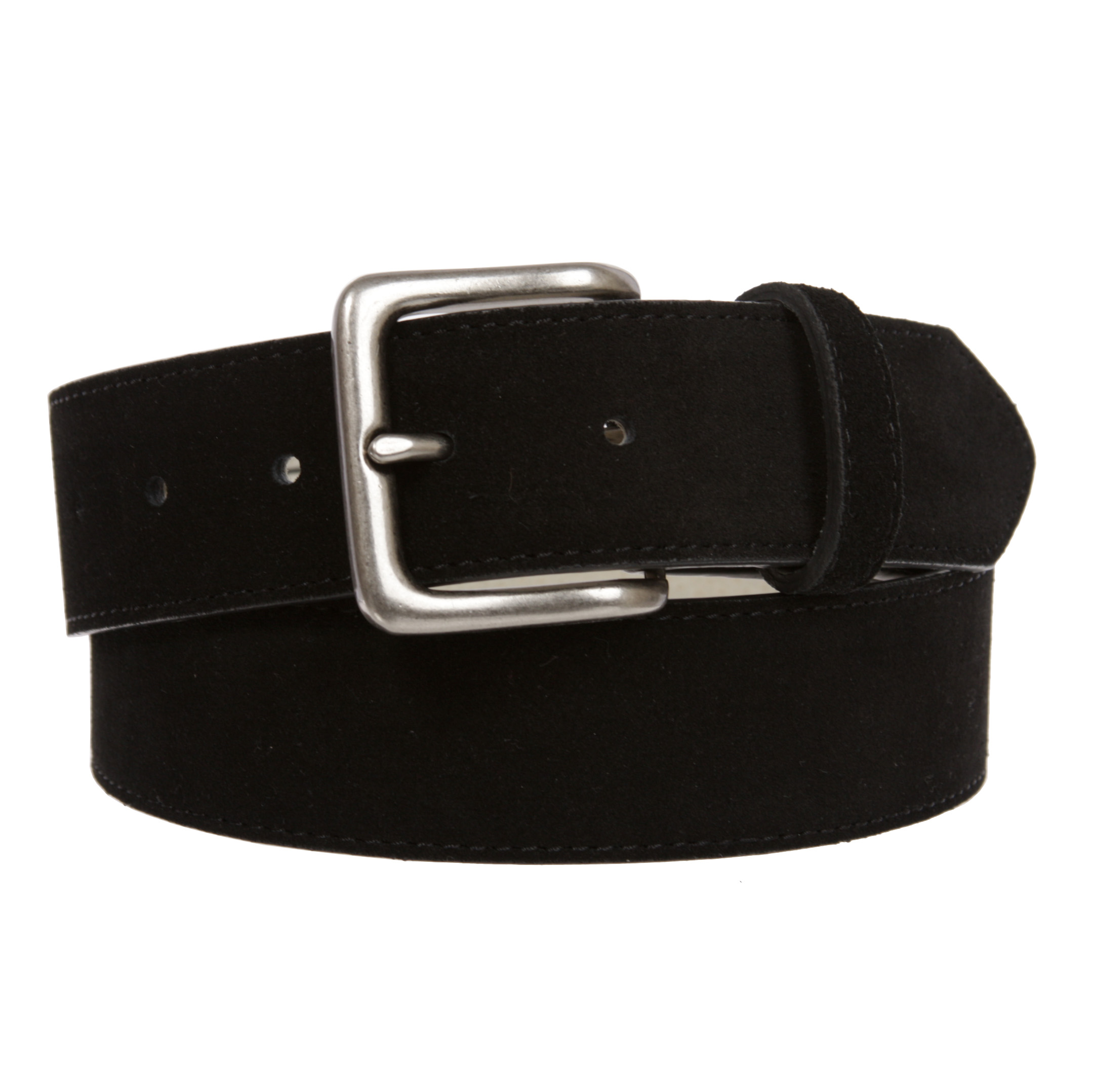 Cinturón de jean para mujer de cuero gamuza a presión de 1 1/2" (38 mm) - Imagen 5 de 6
