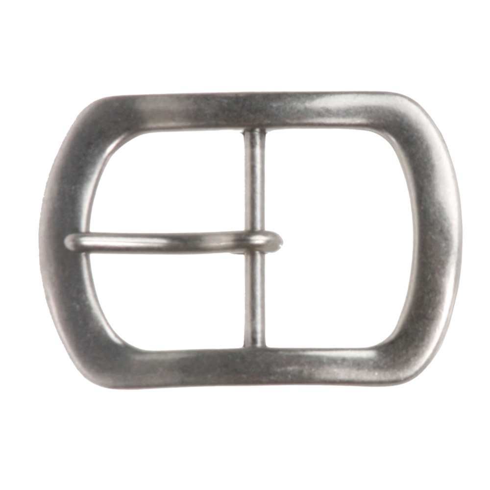 Hebilla de cinturón de barra central ovalada de una sola punta de 1 1/2" (38 mm) - Imagen 3 de 4