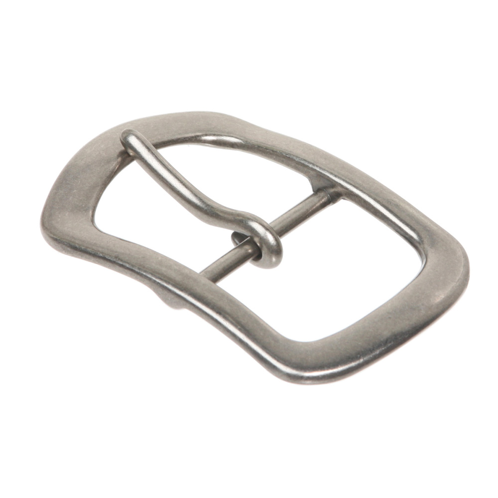 Hebilla de cinturón de barra central ovalada de una sola punta de 1 1/2" (38 mm) - Imagen 4 de 4